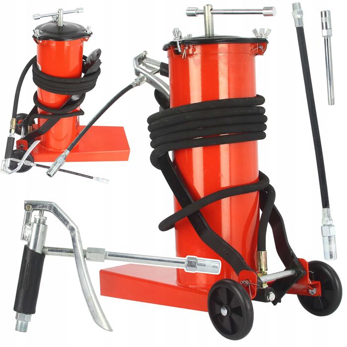 Tawotnica SMAROWNICA NOŻNA 6L 4m węża + 2 końcówki