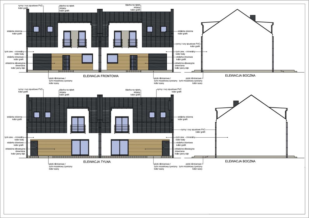Dom bliźniaczy - LUBINIA MAŁA