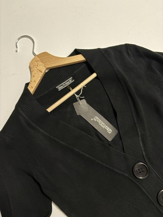 Sweter damski czarny bawelniany kaszmirowy kardigan cieply elegancki s