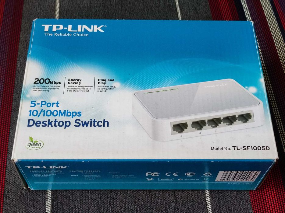 Swith TL-SF1005D TP-LINK nowy