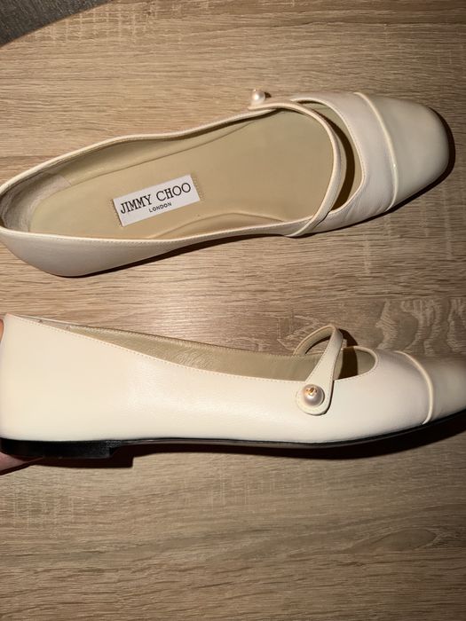 Шкіряні балетки Jimmy Choo elisa Mary Jane
