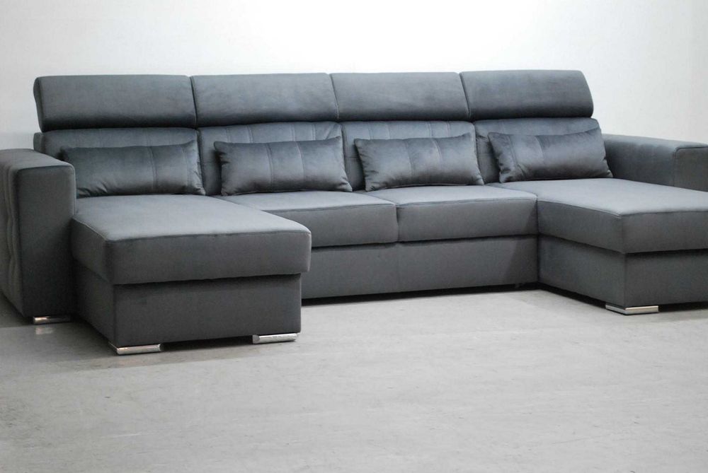 RLO Nowy narożnik U f.spania + 2 pojemniki rogówka, salon poczekalnia