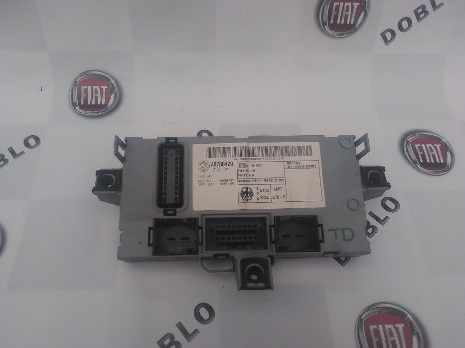 Блок управления двигателем комфорта мозги ЭБУ Добло Doblo Combo комбо