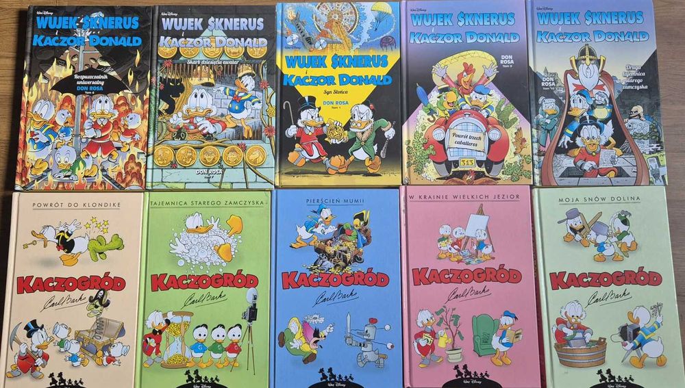 Komiksy KACZOGROD Donald Sknerus