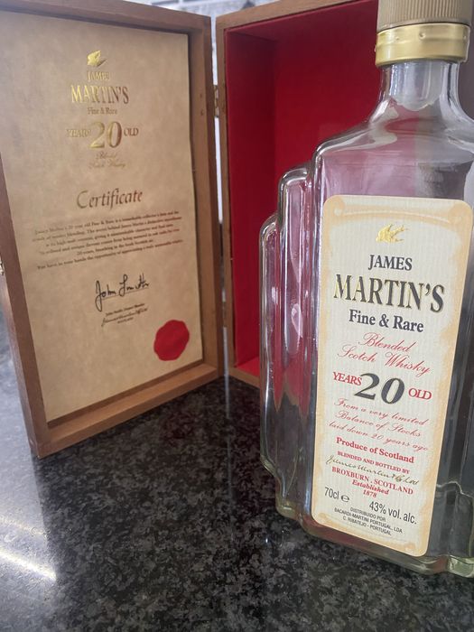 Garrafa James Matin’s 20 anos