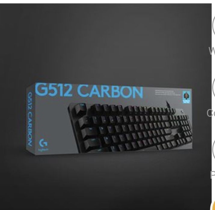 Teclado gaming longitech