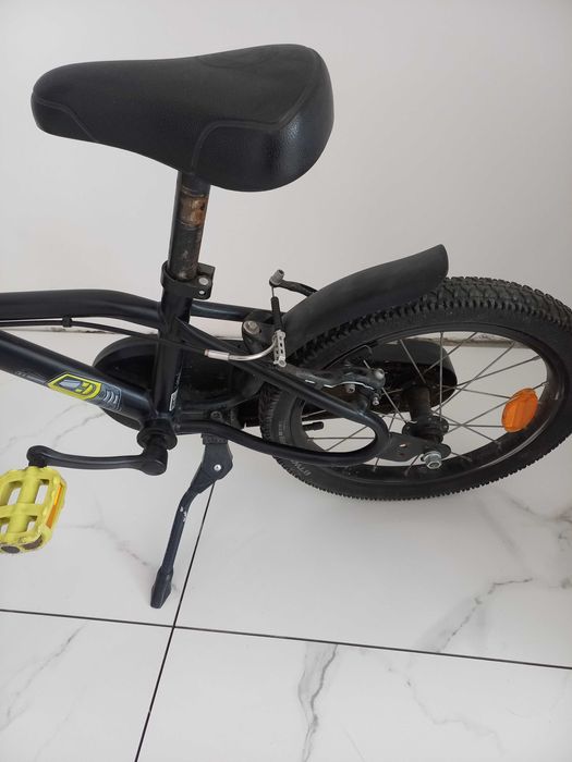 Rower rowerek dziecięcy 16 btwin dark hero 500 decathlon