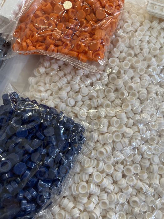 Lote de Peças de Construção / Tijolos e Round Tiles (Estilo LEGO)