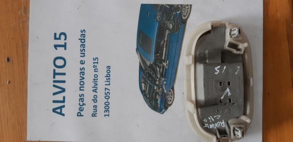 plafonier Renault Clio