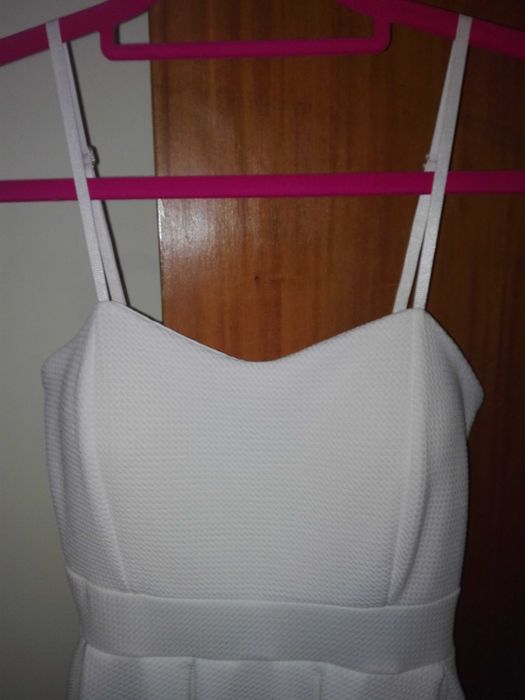 Vestido curto branco