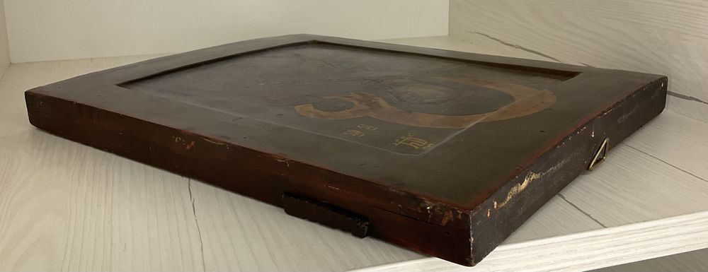 Iкона Тихвінська Богородиця, 31×27 см, старовинна 19 сторіччя