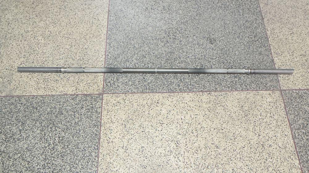 Barra de musculação 1,60m para discos