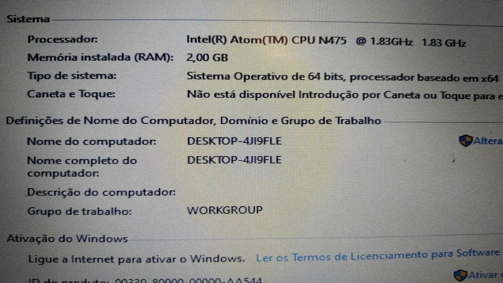 Portátil Asus Eee PC