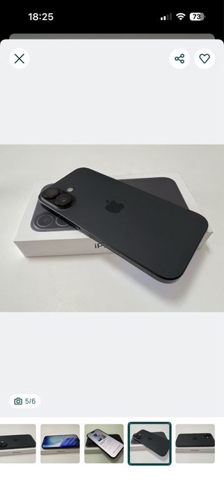 Iphone 16 128 gigas