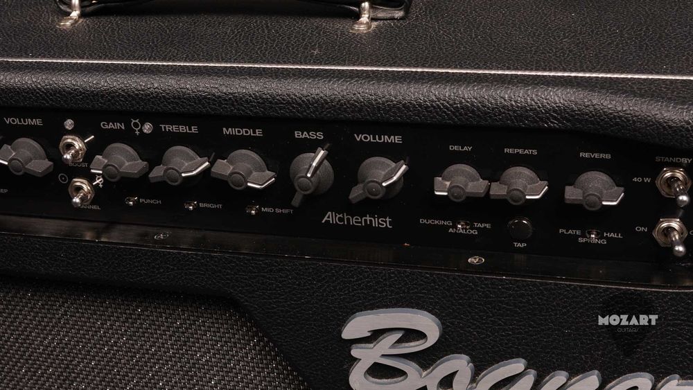 Bogner Alchemist Head 40W – USA design, lampowy head reverb delay