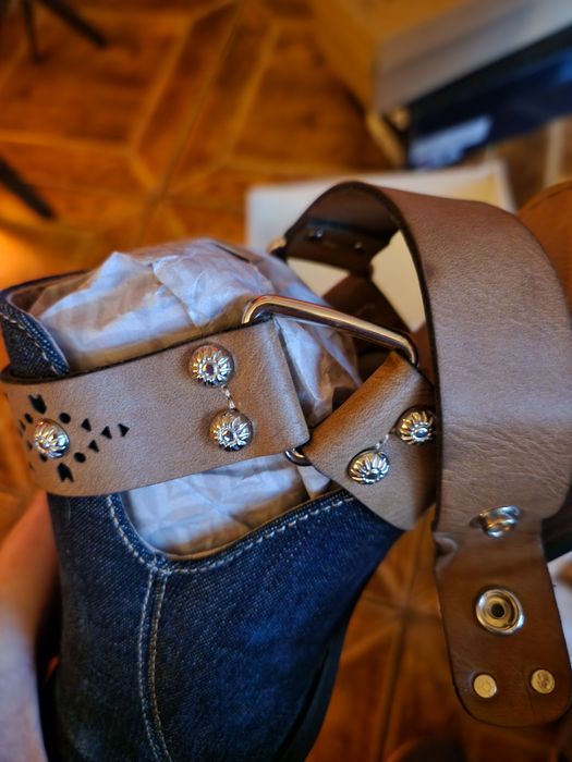 Buty letnie dżinsowe