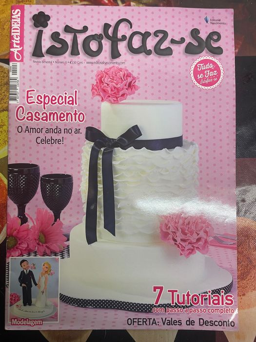 Revistas de bolos decorativos