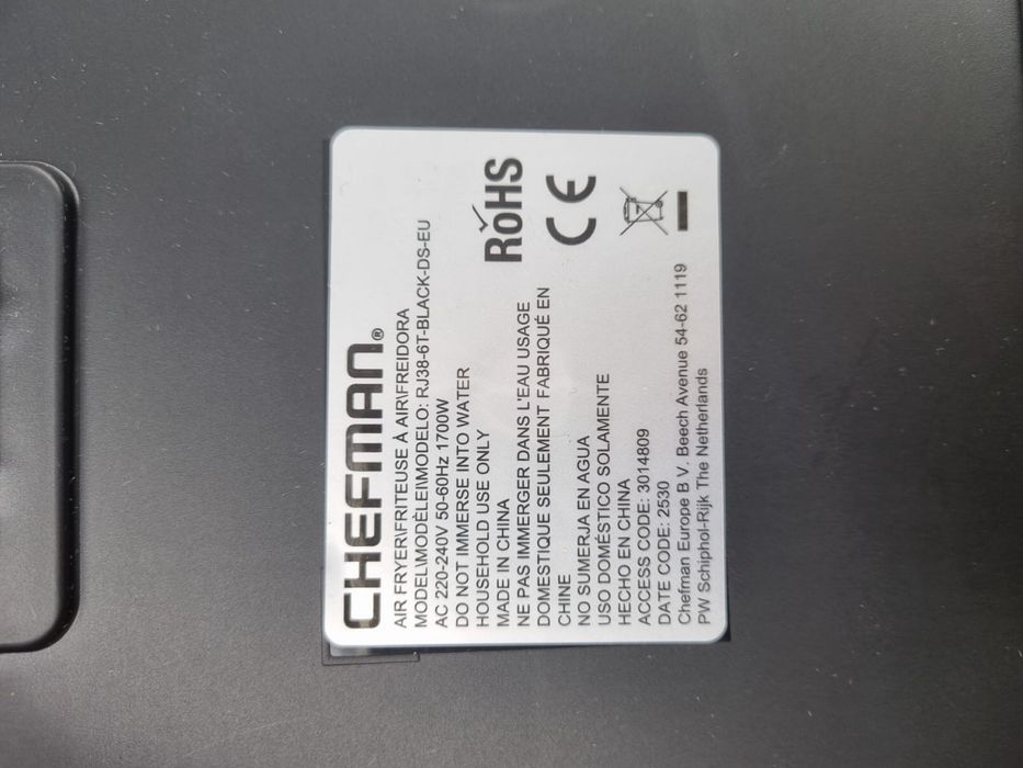 Chefman 5,7 l frytkownica beztłuszcziwa