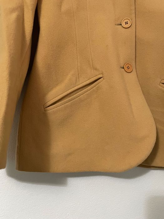 Blazer amarelo 75% lã