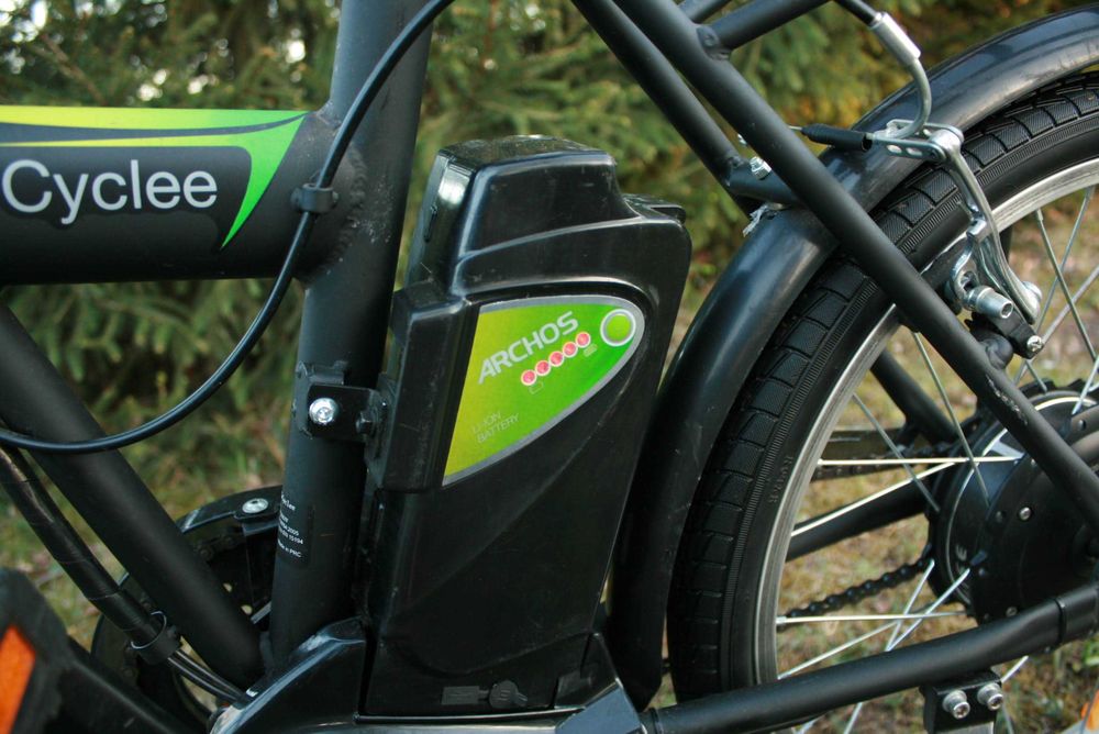 WySyŁkA ROWER ELEKTRYCZNY SKŁADAK Archos Cyclee jak NOWY składany e ...