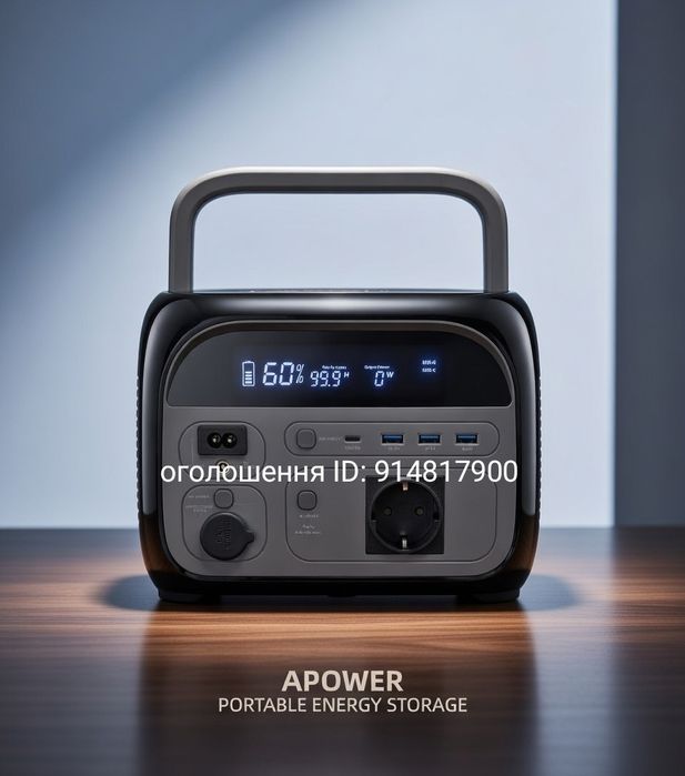 Самовивіз / Нова / Зарядна станція CTOLITY Apower AP400 600W