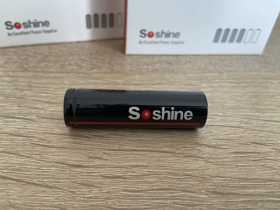 Батарейки акумулятори Soshine 14500 lithium 3.7V 900mAh