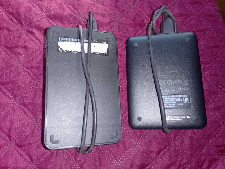 2 discos externos WD