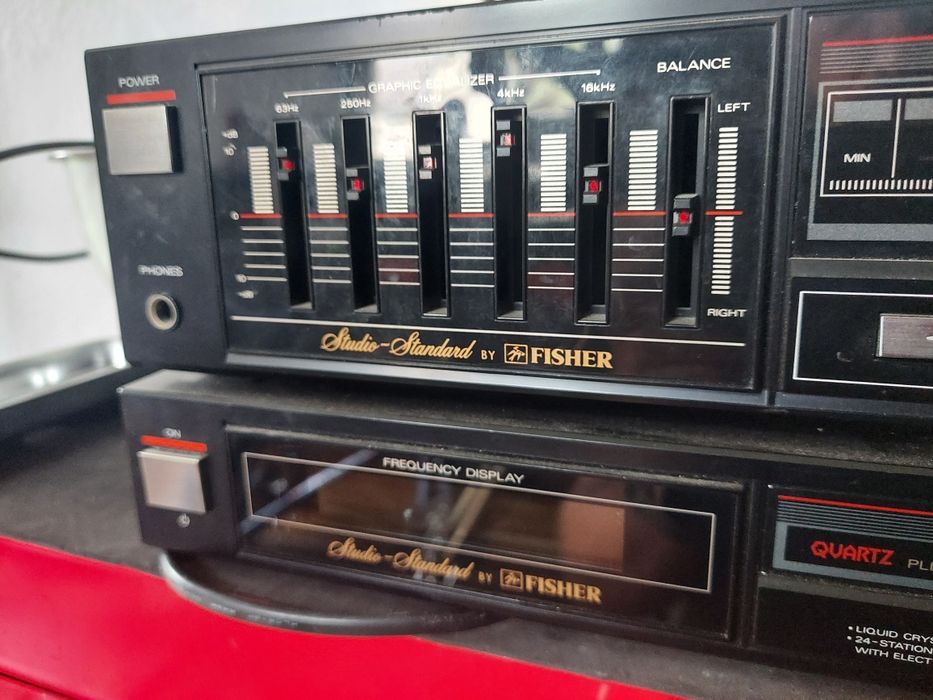 Fischer ca-335. Wzmacniacz, amplituner, wieża.