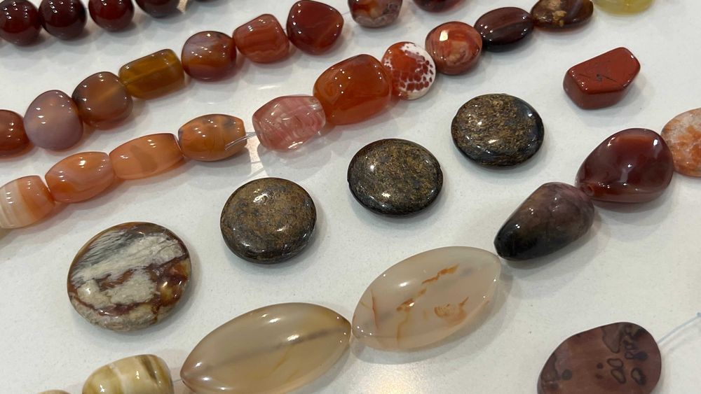 lote de 48 pedras / fiadas