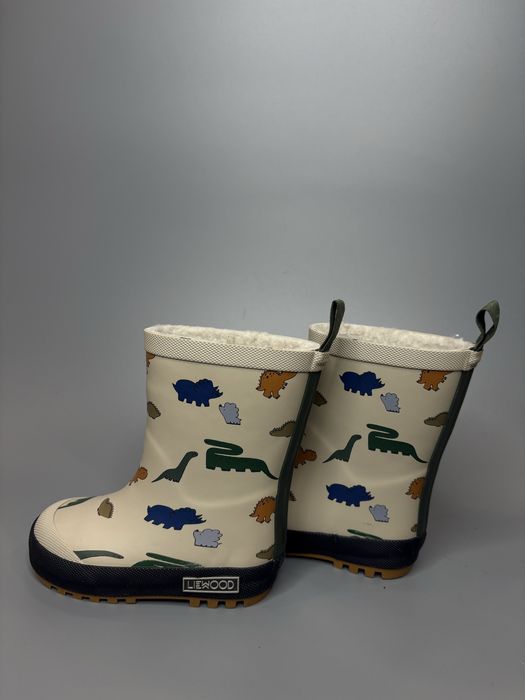 Теплі гумові дитячі чоботи