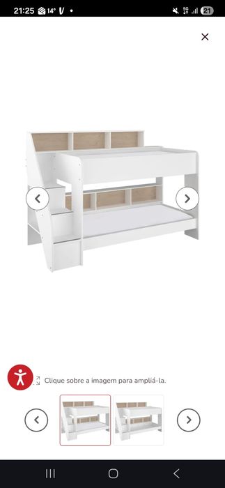 Beliche com escada
