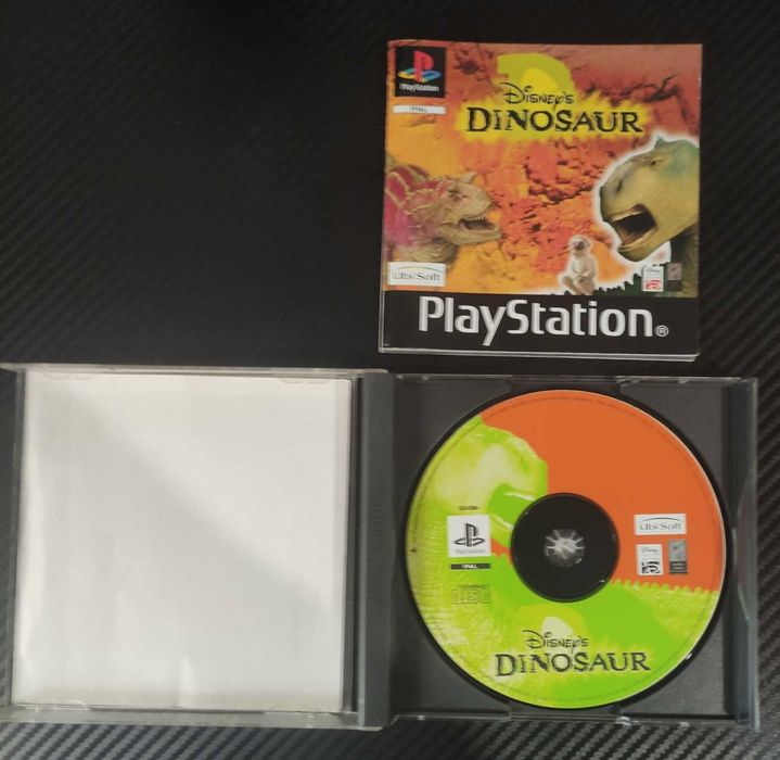 Donald Duck Quack Attack + Disney's Dinosaur - PlayStation 1 (PS1)
