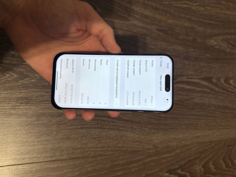 iPhone 15 Pro 256 GB E sim Bypass