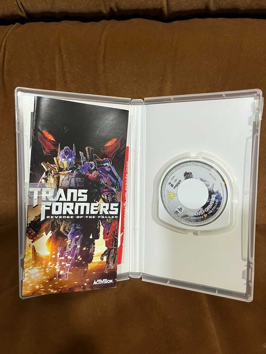 Jogo PSP Transformers Revenge Of The Fallen