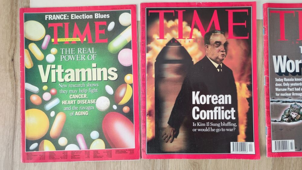 Revistas TIME Antigas