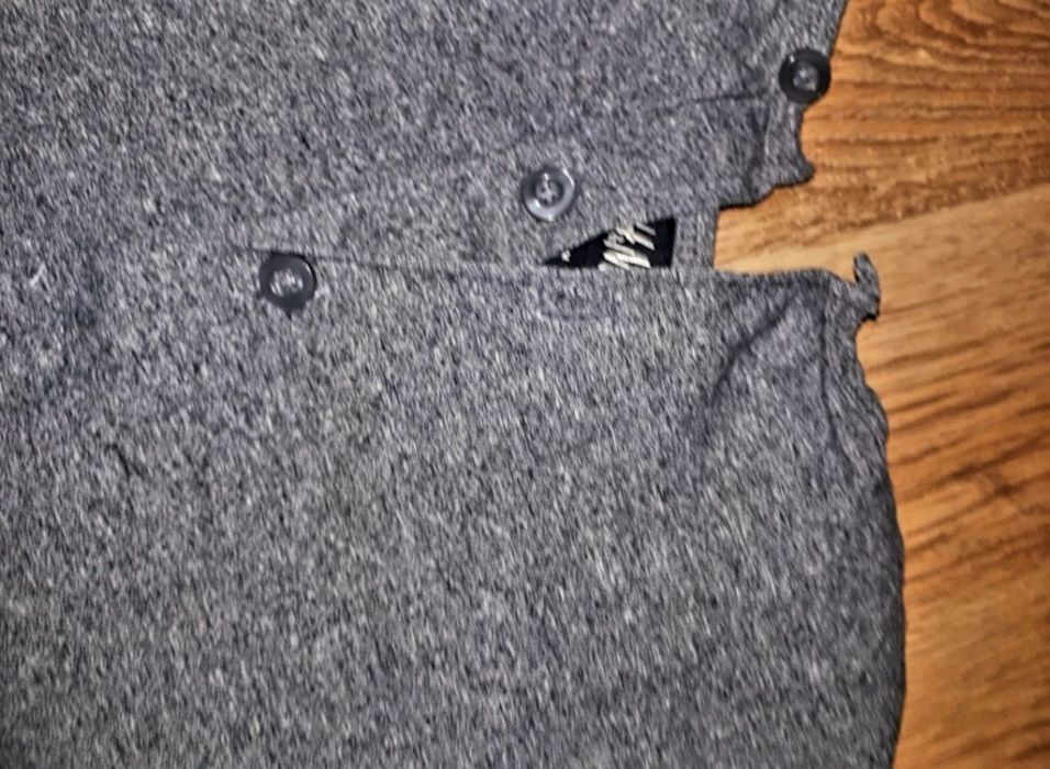 Bluzka szara H&M 38 M basic