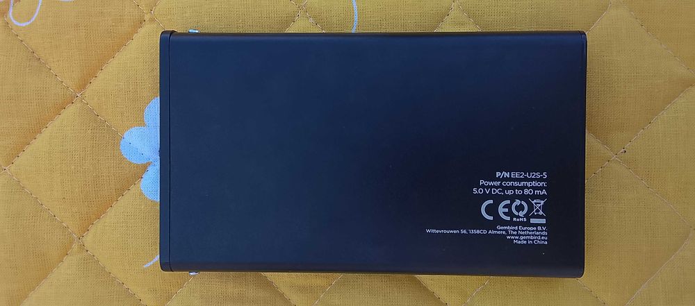 Disco SSD Kingston 240GB e caixa externa USB