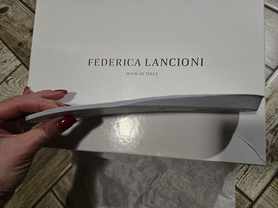 Літні кеди кросівки  Federica Lancioni. Італія