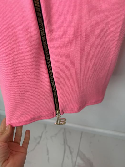 Sukienka Lola Bianka tunika dresowa różowa