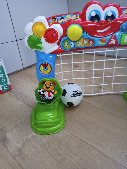 Bramka clementoni z piłką interaktywna zabawka
