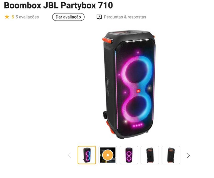 Boombox JBL Partybox 710