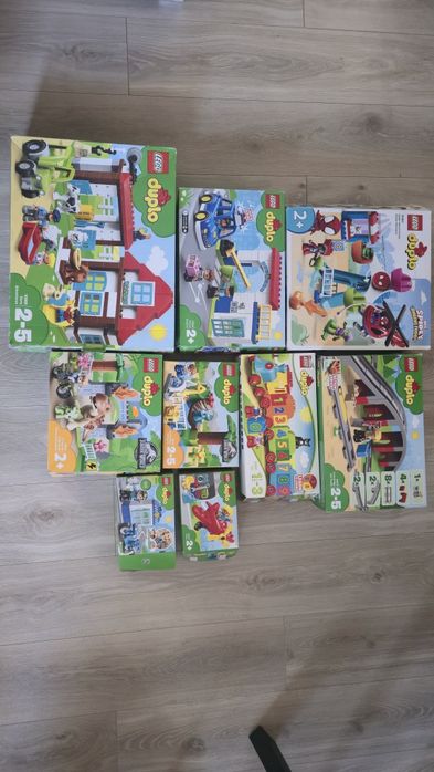 Lego duplo pociąg, farma i wiele innych 10874, 10869, 10963, 10872, 10882, 10939