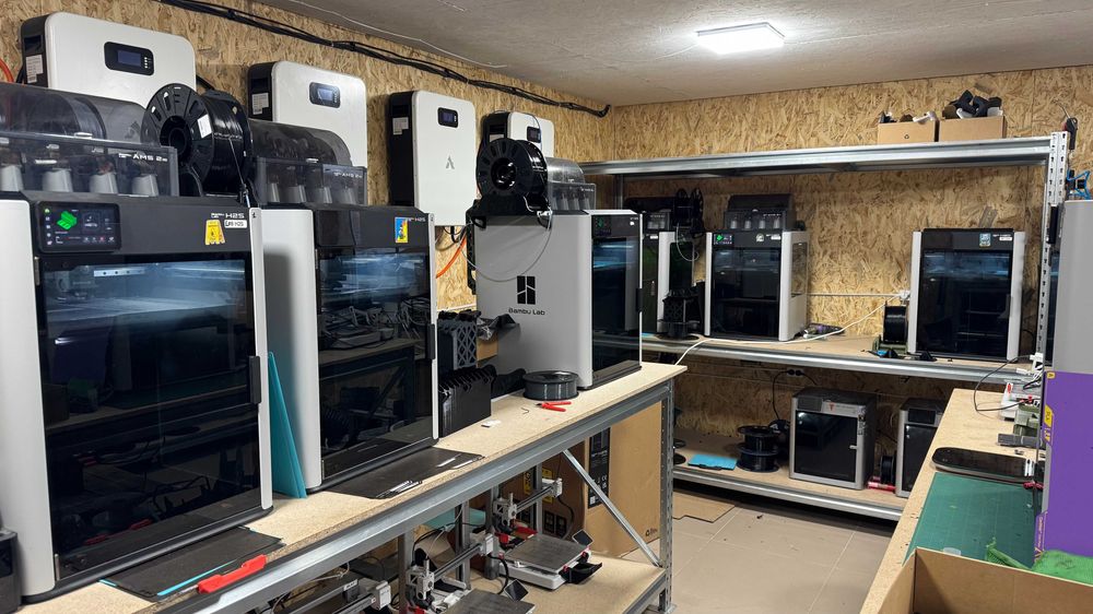 3Д друк на Bambulab H2S/H2D