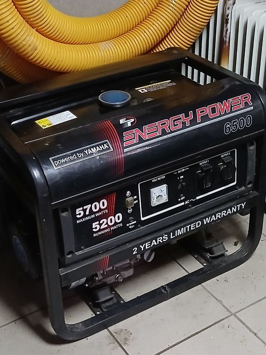 Продам генератор бензиновий Energy Power 6500 38000 грн