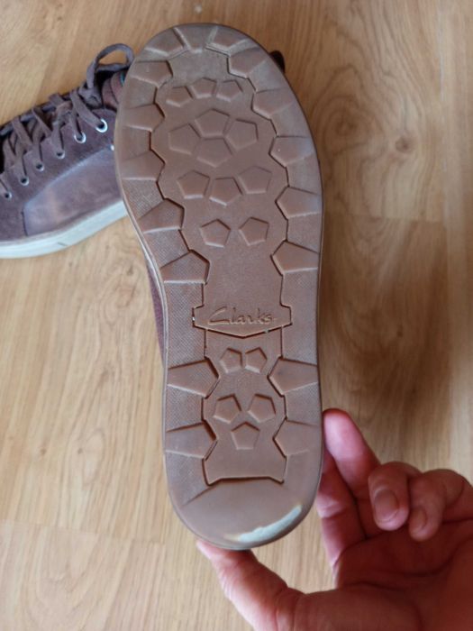 Мужские кожаные туфли Clarks 46 p.