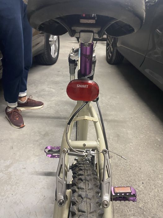 Bicicleta homem branca