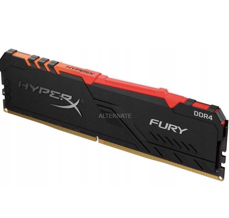 RAM  Hyperx Fury RGB DDR4 (2x8Gb 3200mhz)