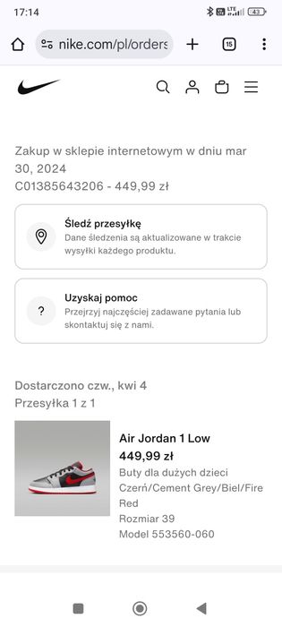 Nike air jordan 1 low