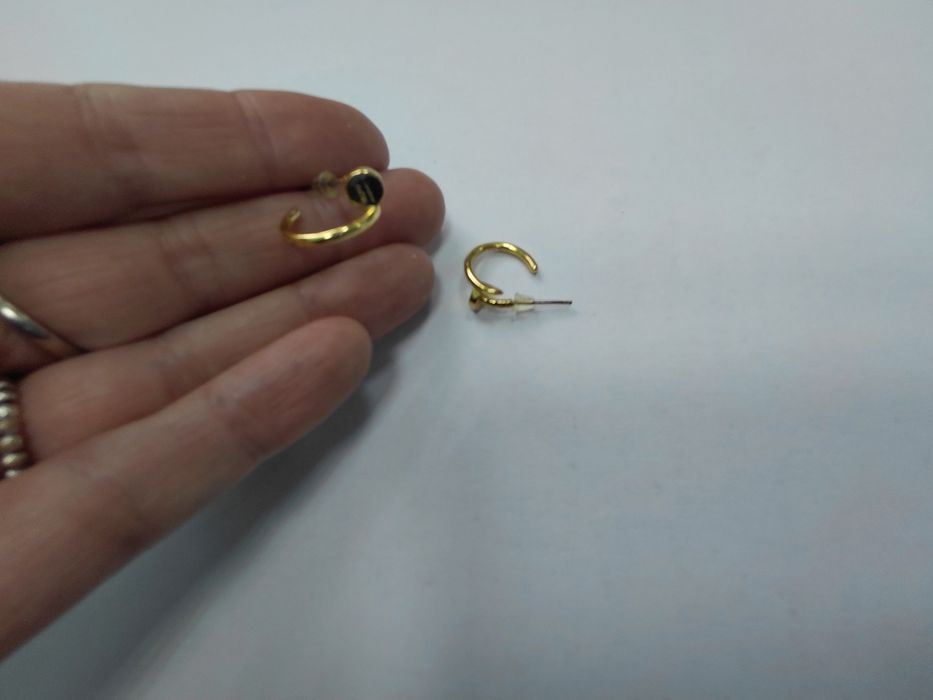 Жіночі сережки типу Cartier позолота!