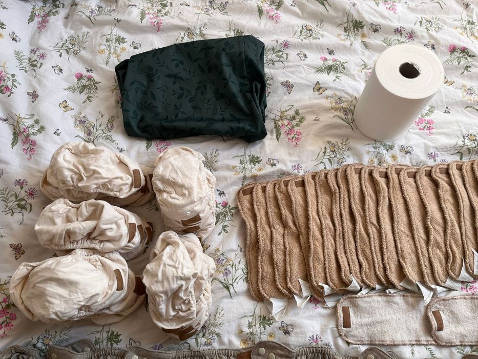 Zestaw wielopielo wielopieluchowanie Puppi pieluchy wielorazowe